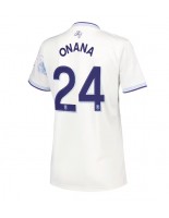 Aston Villa Amadou Onana #24 Kolmaspaita Naisten 2025-26 Lyhythihainen